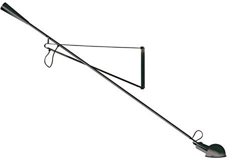 FLOS Applique luce diretta flessibile collezione 265 75W 85x3x205 centimetri nero (riferimento: A0300030)