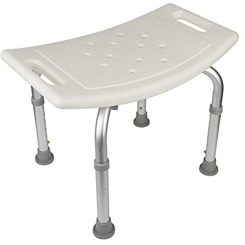 YIZHE Tabouret de douche réglable en hauteur, stable et de sécurité, tabouret de douche pour handicapés, personnes âgées et femmes enceintes.