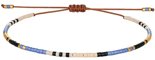 KELITCH Perlen Armband für Damen Größenverstellbares Casual Fashion Armband Friendship Schmuck Geschenke