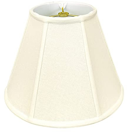 Royal Designs, Inc. BSO-707-16LNEG Deep Empire Basic Lamp Shade, 9 x 16 x 12.25, Linen Eggshell