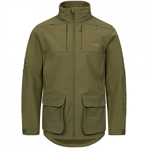 Blaser Mens Tackle Softshell Jacket - dark olive