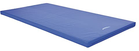 Grevinga Super-Leichtturnmatte 200 x 100 x 6 cm | besonders fester PE-Schaumkern | extra leichtes Gewicht | Turnmatte | Fitnessmatte | Gymnastikmatte