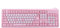 Dioche Tastiera Sanrio Tastiera Rosa Tastiera USB Cablata Ultrasottile Simpatico Cartone Animato per Computer Portatile da Ufficio Universale (Rosa)