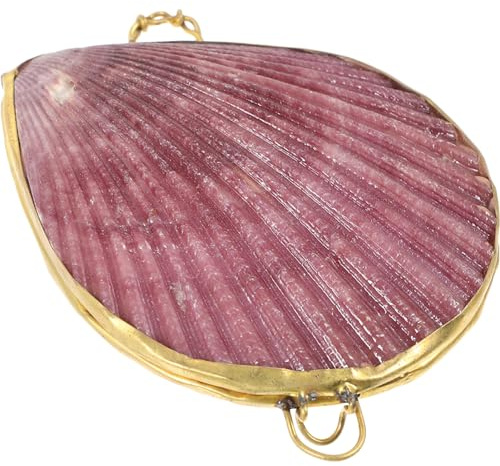 SOIMISS Schmuckkästchen in Muschelform aus Metall für Kleine Aufbewahrung | Dekorative Box, Tragbar und Robust Gefertigt, Elegant für Schmuck, Kleinigkeiten und Stilvolle Präsentation Zufällige Farbe