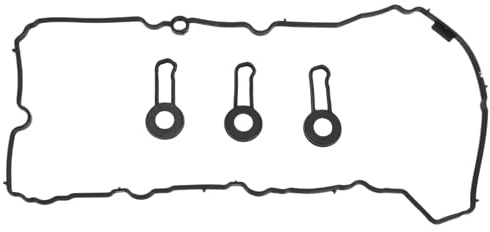 INFINAUTO Joint De Couvercle De Soupape, Joint D'Étanchéité De La Tête De Cylindre Avec Joint D'Étanchéité De Bougie D'Allumage No.11128583292 Pour Bmw 1 (F21) 2015-On Noir, 1 Ensemble