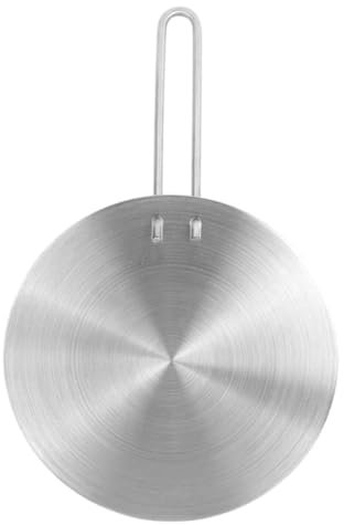 Cabilock Induction Adapter Plate Stainless Steel Heat Diffuser for Cooker Removable Thermal Guide Plate Compatible Induction Hob Kitchen Accessory