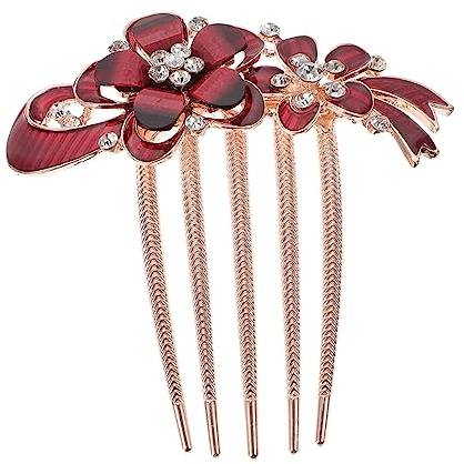 PACKOVE Pettine Laterale Per Di Accessori Per Sposa Per Feste Di Nozze Servizi Fotografici Uscite Feste e Carnevali Facile Indossare