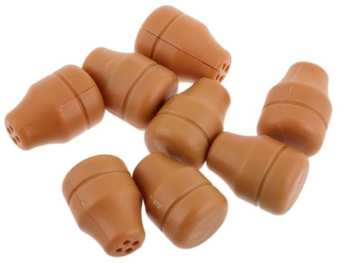 TOKIDNY 8pièces Cordons De Serrage Plastique pour Stores Romains Tirettes pour Rideaux Accessoires De Quincaillerie pour Fenêtres Et Meubles Lot de Boutons De Cordon