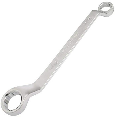 BE-TOOL Ringschlüssel, 18 x 21 mm, gekröpfter Ringschlüssel, Doppelend-Torx-Schlüssel, metrisch, für Heimwerker und Reparatur (1 Stück)