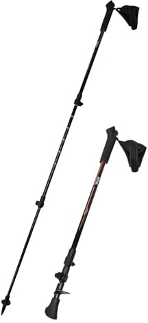 Regatta Coppia di bastoni da nordic walking, colore: nero