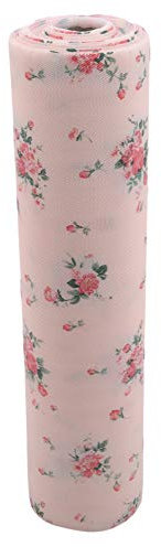 JINLL Kitchen Drawer Liners No-Adhesive Mat,Anti-Slip Cupboard Liners Roll Easy Clean 300X30Cm,Foundation Rose