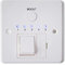1-5 Hours Booster Timer Switch Fused Spur Wall Controller For Electric Towel Rail Radiators Timeswitch