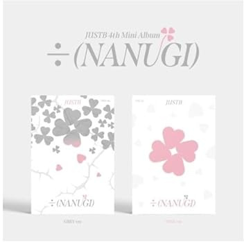 JUST B - ÷ Nanugi (4º mini álbum) CD+póster plegado (versión gris, 1 póster plegado)