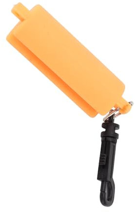 Yuecoom Silikon-Pfeilzieher, Bogenschießen-Pfeilzieher aus Gummi Mit Schlüsselanhänger, Bogenschießen-Pfeilzieher, Zielentferner, Greifer Mit Gürtelclip, Jagdschießziel(Orange)
