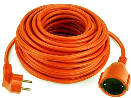 Cavo Prolunga Corrente Elettrica Presa Schuko Domestica Casa Giardino 30MT