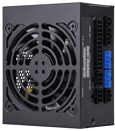 SilverStone Technology SX500-G Fuente de alimentación SFX Totalmente Modular 80 Plus Gold de 500 W, SST-SX500-G (Fabricada en Vietnam)