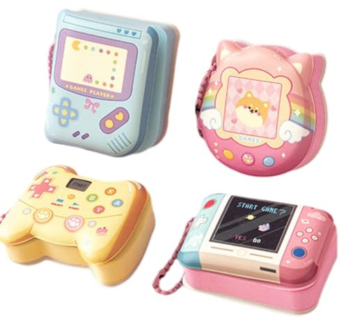 Set mit 4 Haftnotizen Klebezettel, Niedlicher Mini Notizblock, Haftnotizen Lustig, Cartoon Haftnotizen, Selbstklebende Notizblöcke, Sticky Notes, Kleine Geschenke für Schüler Kindergeburtstag
