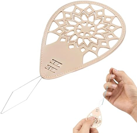 Nähnadeleinfädler,Nadeleinfädler zum Handnähen - Sticknadel-Handnäheinfädler-Werkzeug | Nähmaschinen-Nadeleinfädler mit hohlem Design in Roségold zum Basteln, Basteln, Stricken, Quilten