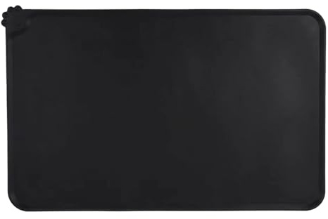 Tapis de gamelle antiadhésif en Silicone pour Animaux de Compagnie, adapté aux Chats et aux Chiens, antidérapant et imperméable, Tapis de Nourriture pour Animal de Compagnie