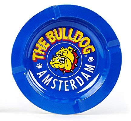The Bulldog Amsterdam Posacenere Metallo Blu