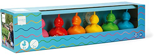 Scratch Ducks – Pêche aux Canards Enfant 3ans et Plus – Jouets de Bain Bébé ou Enfant – Jeux Piscine – Thème Canard et Pêche