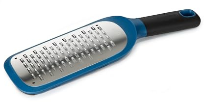 BergHOFF Leo 3950204 - Rallador (Rallador plano, Azul, Acero inoxidable, 18/10 Cr.Ni. Stainless Steel, Polipropileno (PP), 270 mm)