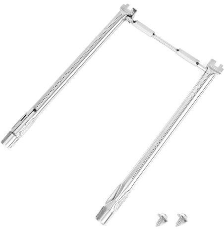 Weber Grill Burner for spirit I & II & GS4, Spirit II 200 Series, E-210, E-220, S-210, S-220 Gas Grills with Up Front Control, 304 Stainless Steel