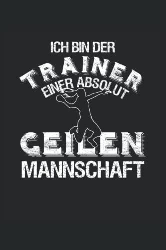 Handball Notizbuch: Notizbuch für Handballerin | Geschenkidee für Handball Trainer | Handballtrainer | 120 Seiten 6x9 Zoll