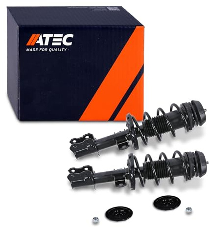 ATEC Germany 2x Gasdruck Stoßdämpfer Vorne Federbein Zweirohr, | Kompatibel mit: OPEL CORSA C, CORSA C Kasten/Schrägheck