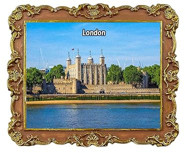 Kühlschrankmagnet Tower of London England UK 3D Reise Souvenir Kühlschrank Dekoration Magnetaufkleber Bastelsammlung