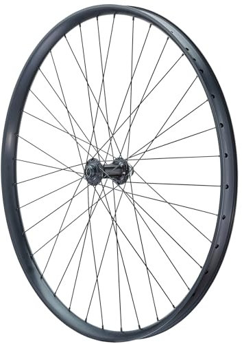 Vuelta Fahrradfelge 29 Zoll Vorderrad inkl. Nabe HBMT400BBX Boost - Made in Germany 29 Zoll Felge Schwarz - Disc Brake & Tubeless Ready - 622x34C, BE34+, 925g, Hohlkammer-Felgen, Laufrad Fahrrad Rad