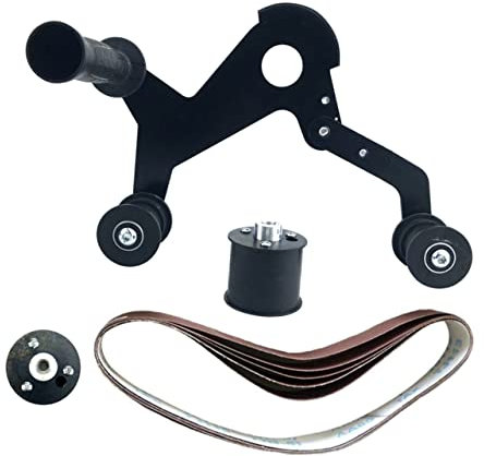 OSALADI Nastro Levigatrice Mini Per Acciaio Inossidabile Tubi Accessorio Per Lucidatura e Levigatura Specchio