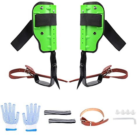 Arrampicata sugli alberi - Set di attrezzi per arrampicata su alberi | Arrampicata multifunzione regolabile in acciaio antiscivolo, attrezzatura da esterno sicura e comoda per caccia, osservazione
