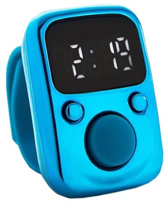 Generisch Hand Counter Clicker, Gegenklicker,wasserdichte Smart Pitch Counter - Tragbarer Fingerclicker für Sportveranstaltungen, Schulaktivitäten, Teamtraining