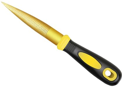 Lima per legno con manico ergonomico, per intagliare il legno, per un uso confortevole a casa, progetti artigianali e strumenti per la lavorazione del legno