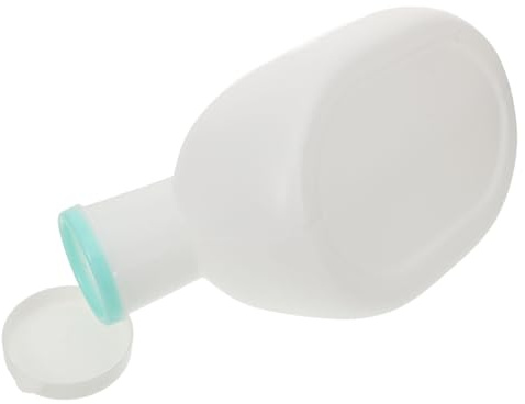 BIUDECO Orinal Hombre Plástico con Tapa Urinario Portátil para Hombres Botella Reutilizable y para Emergencias y Viajes