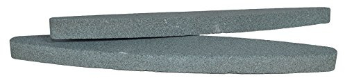 2pc Sharpening Stones Flat Boat Shaped Aluminium OxideBlades Shears Scissors
