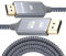 SNOWKIDS DisplayPort auf HDMI Kabel 4K 3meter,DP für HDMI Verbindungskabel Nylon Geflochtener, DisplayPort zu HDMI UHD für HDTV,Monitor,Laptop,PC,Beamer