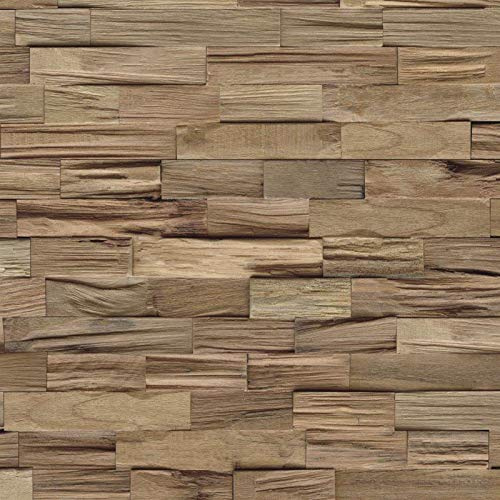 INDO Holz Wandverkleidung Wandverblendung FSC Axewood Nature Fläche 1 m²