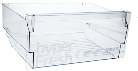 easyPART passend für BOSCH 12011405 Schublade SIEMENS hyperFreshPremium | Gemüseschale für Kühlschrank, Kühl-Gefrier-Kombination, fruit&vegetables, 0°C, Unterste Fach, Kompatibel mit Balay