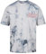 Recovered New York Giants NFL Tie-Dye Relaxed Oversized T-Shirt Navy White - L