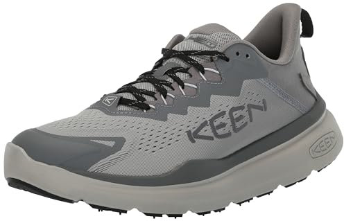 KEEN Herren Wk450, bequem, langlebig, leicht, atmungsaktiv Schuhe, Legierung/Stahlgrau, 43 EU