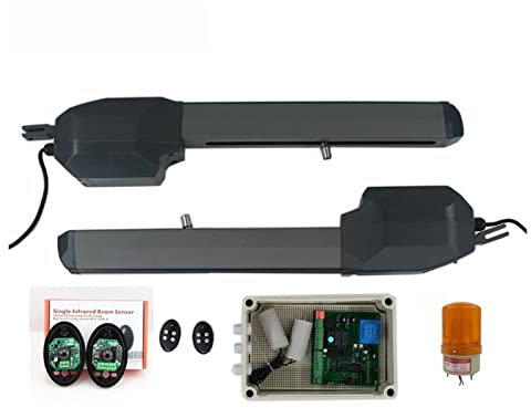 Apricancello automatico per cancelli a battente Attuatore lineare elettrico 500 kg Motore di apertura automatica del cancello a battente for la sicurezza domestica/Fattoria/Garage/Affari Ampio utilizz