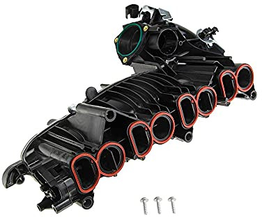 Collecteur d'admission 11618507239 compatible avec série 1 série 3 série 5 X1 X3 E90 Moteur N47 2.0D Module collecteur d'admission 11617797384 11614728712