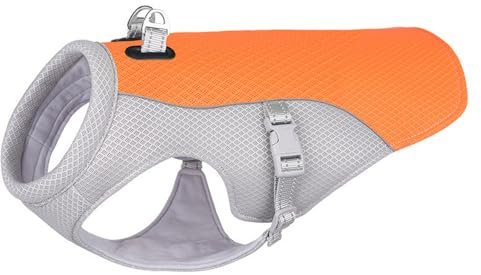 hundeliebling PetCool Kühlweste für Hunde Sonnenschutz-Kühlweste für Hunde, reflektierende Kühlweste