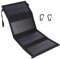 20W Solarpanel Faltbar, USB Solarpanel Solar Ladegerät Wasserdicht Handy Power Banks Camping Solar Charger für Smartphone Tablets (Black)