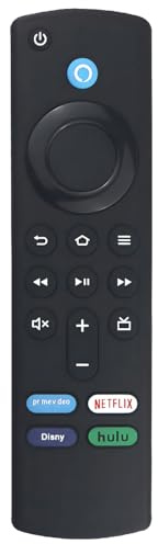 L5B83G Sprach-Ersatz-Fernbedienung für Smart-TVs Stick (4K, 4K Max, Lite), Smart TVs Cube (1. Generation, 2. Gen), Smart TVs Stick (2. Generation, 3. Gen), Smart TVs Stick 4K Bundle