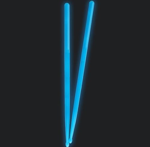 Schlagzeugstöcke Leuchtendes 5A-Nylon, for Bühnenauftritte, professionelle Schlagzeuger, Anfänger(Blue)
