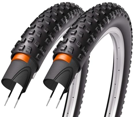 2er Set Fahrradreifen 27,5x2,25 Zoll 57-584 Pannenschutz Decke Mantel