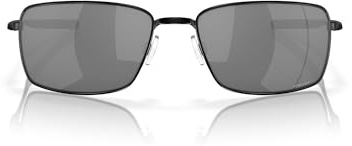 OAKLEY Herren Square Wire 407513 60 Sonnenbrille, Schwarz (Polished Black/Prizmblack)